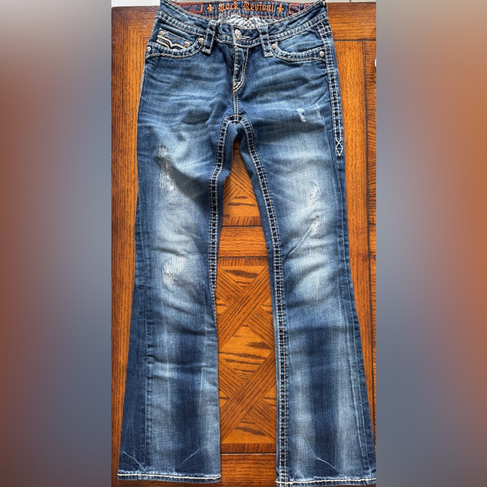 Women’s Rock and Revival Blue Jeans